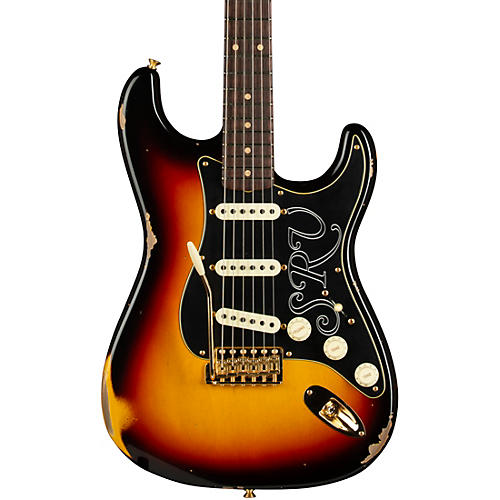 Fender Custom Shop Stevie Ray Vaughan Signature Stratocaster Relic Electric Guitar Faded 3-Color Sunburst