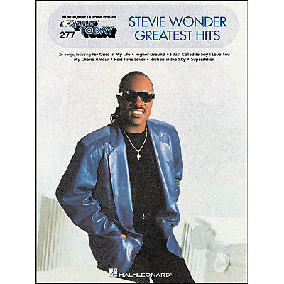 Hal Leonard Stevie Wonder Greatest Hits E-Z Play 277
