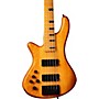 Schecter Guitar Research Stiletto-5 Session 5 String Left Handed Electric Bass Guitar Satin Aged Natural