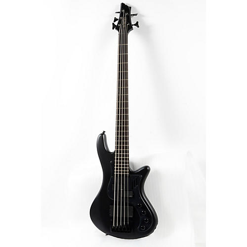 Schecter Guitar Research Stiletto-5 Stealth Pro Condition 3 - Scratch and Dent Satin Black 197881166991