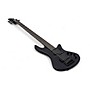 Open-Box Schecter Guitar Research Stiletto-5 Stealth Pro Condition 3 - Scratch and Dent Satin Black 197881456146