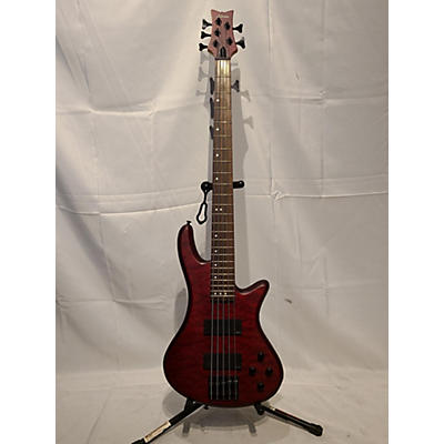 Schecter Guitar Research Stiletto Custom 5 String Electric Bass Guitar