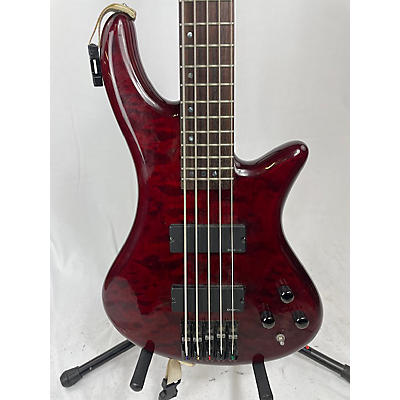 Schecter Guitar Research Stiletto Custom 5 String Electric Bass Guitar