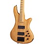 Schecter Guitar Research Stiletto Session-4 Fretless Electric Bass Satin Aged Natural