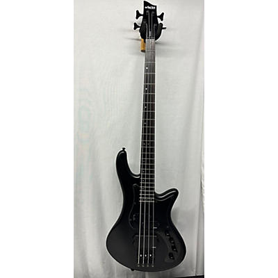 Schecter Guitar Research Stiletto Stealth 4 Electric Bass Guitar