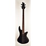 Used Schecter Guitar Research Stiletto Stealth 4 Electric Bass Guitar Matte Black