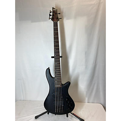 Schecter Guitar Research Stiletto Stealth-5 Electric Bass Guitar