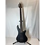 Used Schecter Guitar Research Stiletto Stealth-5 Electric Bass Guitar Satin Black