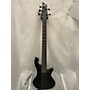 Used Schecter Guitar Research Stiletto Stealth-5 Electric Bass Guitar Satin Black