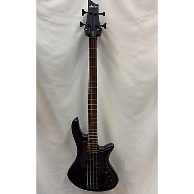 Schecter Guitar Research Stiletto Stealth Electric Bass Guitar