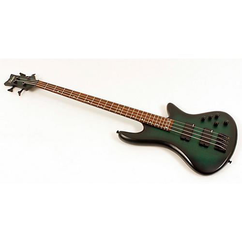 Schecter Guitar Research Stiletto Studio-4 Electric Bass Guitar Condition 3 - Scratch and Dent Emerald Green Burst 197881120795