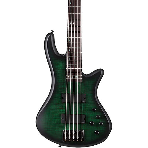 Schecter Guitar Research Stiletto Studio-5 5-String Electric Bass Guitar Condition 2 - Blemished Emerald Green Burst 197881391386