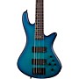 Schecter Guitar Research Stiletto Studio-5 5-String Electric Bass Ocean Blue Burst