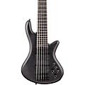 Schecter Guitar Research Stiletto Studio-6 6-String Bass Guitar - Satin See-Thru BlackSatin See-Thru Black
