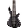 Schecter Guitar Research Stiletto Studio-6 6-String Bass Guitar - Satin See-Thru Black
