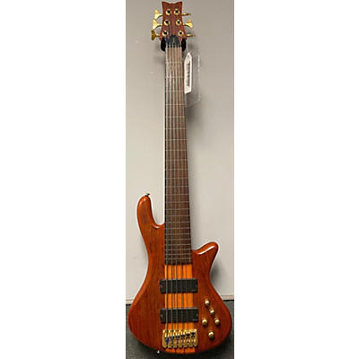 Schecter Guitar Research Stiletto Studio 6 String Fretless Electric Bass Guitar
