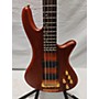 Used Schecter Guitar Research Stiletto Studio 8 String Electric Bass Guitar Honey Burst