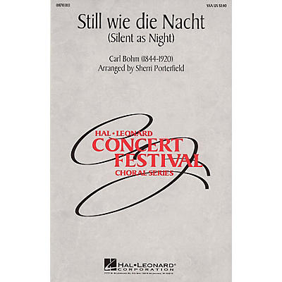 Hal Leonard Still wie die Nacht (Silent As Night) SSA arranged by Sherri Porterfield