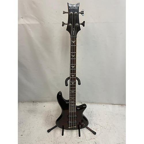 Schecter Guitar Research Stilletto Extreme Electric Bass Guitar Trans Red