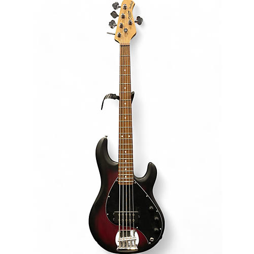 Sterling by Music Man Sting Ray 5 Electric Bass Guitar Black Musician