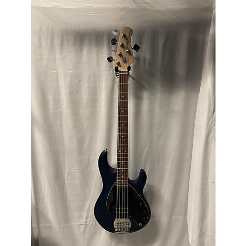 Sterling by Music Man Sting Ray 5 H Electric Bass Guitar Blue