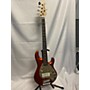 Used Sterling by Music Man Sting Ray Electric Bass Guitar Metallic Orange