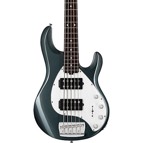 Sterling by Music Man StingRay 5 RAY35 HH Bass Condition 1 - Mint Charcoal Frost