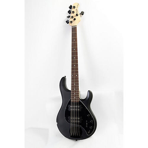 Sterling by Music Man StingRay 5 RAY5 HH Bass Condition 3 - Scratch and Dent Stealth Black 197881184070