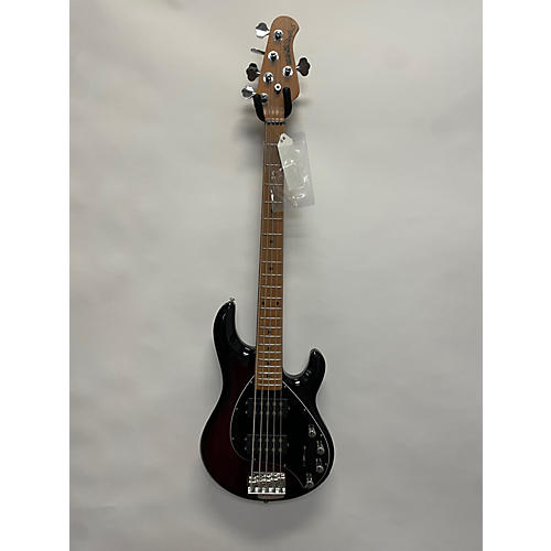 Ernie Ball Music Man StingRay 5 Special HH Electric Bass Guitar Burnt Apple