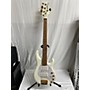 Used Ernie Ball Music Man StingRay 5 Special HH Electric Bass Guitar Ivory White