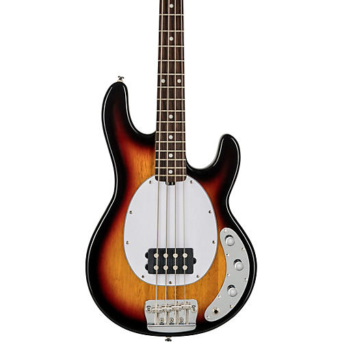 Sterling by Music Man StingRay Classic Ray24 Rosewood Fingerboard Electric Bass 3-Tone Sunburst White Pickguard