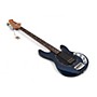 Open-Box Sterling by Music Man StingRay RAY34 Electric Bass Guitar - Condition 3 - Scratch and Dent Blue Pearl 197881464035