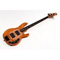 Sterling by Music Man StingRay RAY34 HH Poplar Burl Top Bass Guitar - Condition 2 - Blemished Amber 197881450861Condition 3 - Scratch and Dent Amber 197881415815