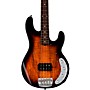 Sterling by Music Man StingRay RAY34 Spalted Maple Top Bass Guitar - 3-Tone Sunburst