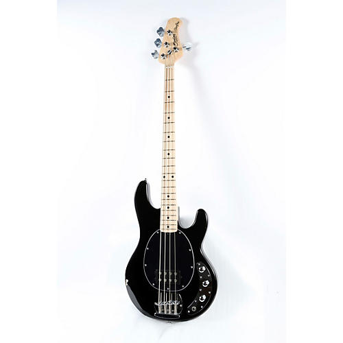 Sterling by Music Man StingRay RAY4 Maple Fingerboard Electric Bass Guitar Condition 3 - Scratch and Dent Black, Black Pickguard 197881124946