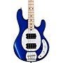 Sterling by Music Man StingRay RAY4HH Maple Fingerboard Electric Bass Guitar - Cobra Blue