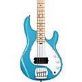 Sterling by Music Man StingRay RAY5 Maple Fingerboard 5-String Electric Bass BlackChopper Blue