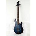 Sterling by Music Man StingRay Ray34 Burl Top Rosewood Fingerboard Electric Bass Condition 2 - Blemished Neptune Blue Satin 197881058838Condition 3 - Scratch and Dent Neptune Blue Satin 197881092238