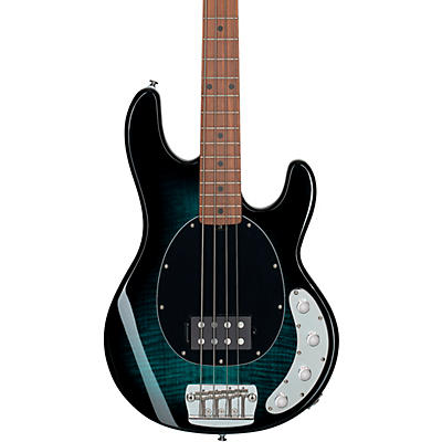 Sterling by Music Man StingRay Ray34 Flame Maple Electric Bass Guitar