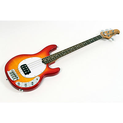 Sterling by Music Man StingRay Ray34 Flame Maple Electric Bass Guitar