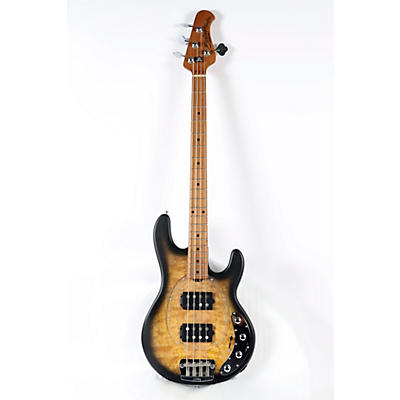 Sterling by Music Man StingRay Ray34HH Spalted Maple Top Maple Fingerboard Electric Bass Guitar