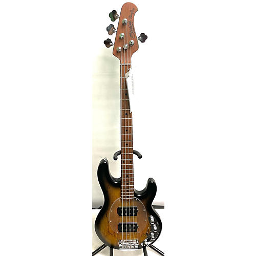 Sterling by Music Man StingRay Ray34HHSM Electric Bass Guitar NATURAL BURST SATIN