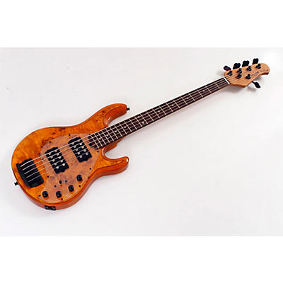 Sterling by Music Man StingRay Ray35HH Burl Top 5-String Electric Bass