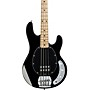 Sterling by Music Man StingRay Ray4 Maple Fingerboard Electric Bass Black Black Pickguard