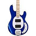 Sterling by Music Man StingRay Ray4HH Maple Fingerboard Electric Bass Cobra BlueCobra Blue