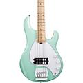 Sterling by Music Man StingRay Ray5 Maple Fingerboard 5-String Electric Bass BlackMint Green