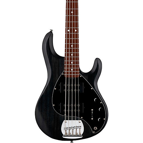 Sterling by Music Man StingRay Ray5HH Limited-Edition 5-String Bass Guitar Condition 1 - Mint Trans Black Satin