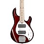 Sterling by Music Man StingRay Ray5HH Maple Fingerboard 5-String Electric Bass Candy Apple Red