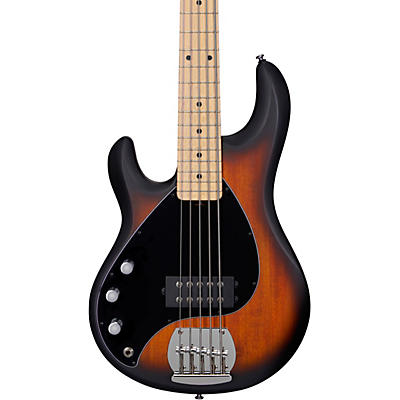 Sterling by Music Man StingRay Ray5LH Maple Fingerboard Left-Handed 5-String Electric Bass