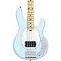 Open-Box Sterling by Music Man StingRay Short Scale Maple Fingerboard Electric Bass Condition 1 - Mint Daphne Blue